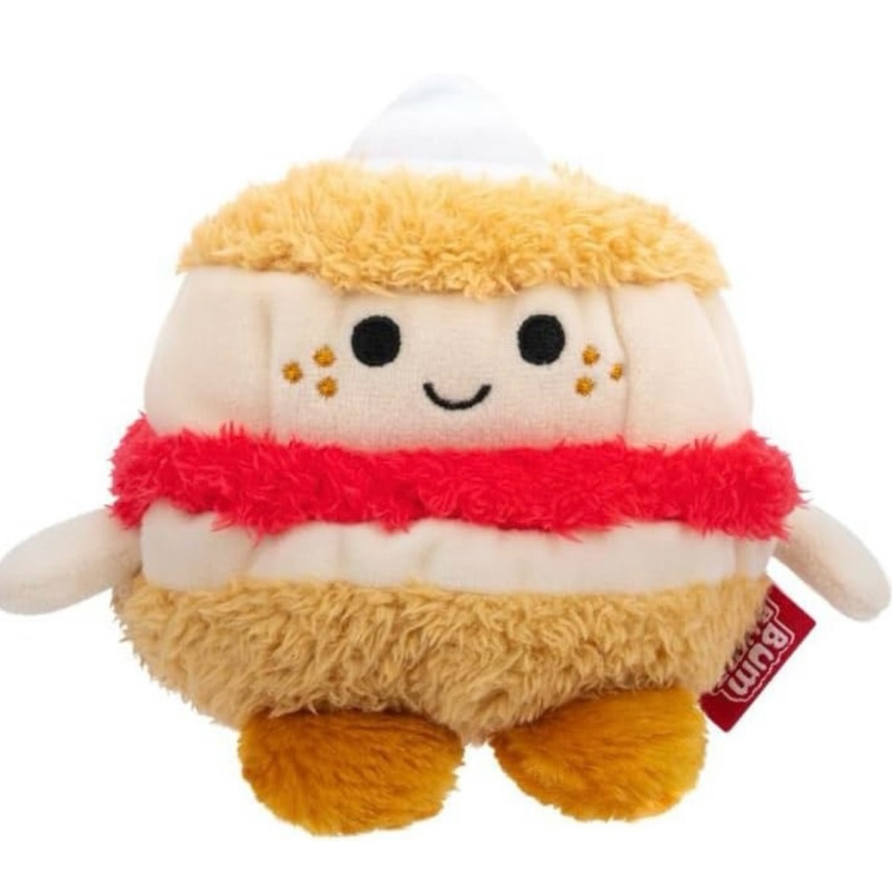 Bum Bumz By Russ Tea Time Bumz 5” Seymour The British Scone Plush - Picture 12 of 13